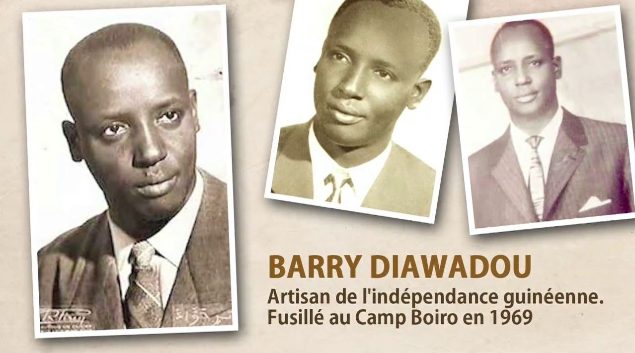 BARRY Diawadou est né en 1917 à Kolo (Dabola) ; mort au Camp Boiro (Conakry) le 27 mai 1969 ; Homme politique et homme d’Etat ; Membre de