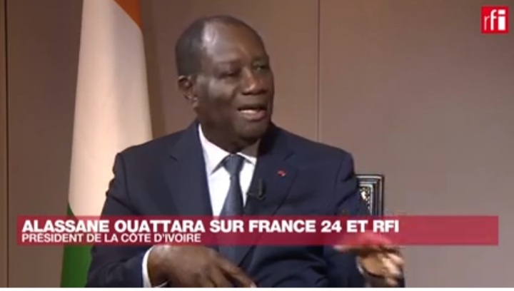 Dans l'interview exclusive à RFI et France 24 qu'il a accordé hier et dont nous avons précédemment publié le podcast, le président Ouattara s'est exprimé sur la transition Guinéenne dirigée par  Colonel