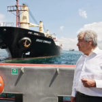 Au dernier jour de son voyage en Europe ce samedi, le chef de l'ONU António Guterres a supervisé le départ de deux cargos participant à l'In